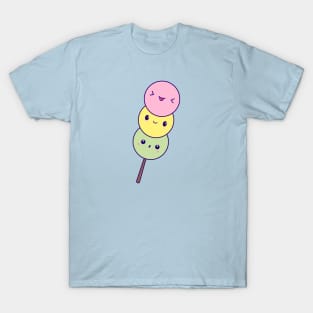 Cute and Kawaii Dango Japanese Food food,sushi,dango,monsters,kawaii,cut T-Shirt